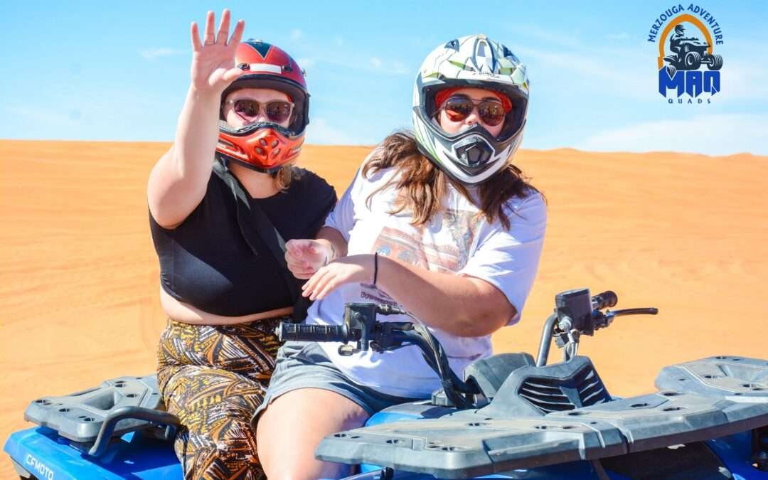 Merzouga quad & ATV quad Merzouga experience in Merzouga desert, thrilling ride through the Sahara dunes with Merzouga Adventure